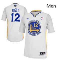 Revolution 30 Warriors 12 Andrew Bogut White Alternate Stitched NBA Jersey 