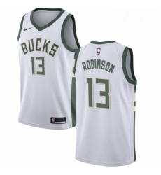 Youth Nike Milwaukee Bucks 13 Glenn Robinson Swingman White Home NBA Jersey Association Edition 