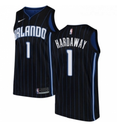 Youth Nike Orlando Magic 1 Penny Hardaway Swingman Black Alternate NBA Jersey Statement Edition