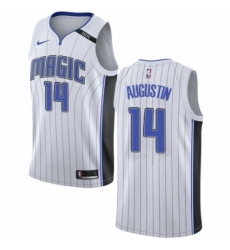 Youth Nike Orlando Magic 14 DJ Augustin Swingman NBA Jersey Association Edition