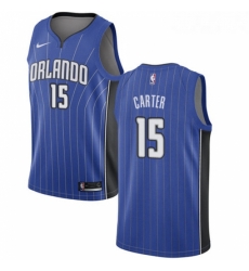 Youth Nike Orlando Magic 15 Vince Carter Swingman Royal Blue Road NBA Jersey Icon Edition