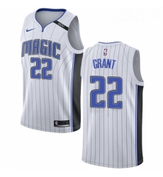 Youth Nike Orlando Magic 22 Jerian Grant Swingman White NBA Jersey Association Edition 