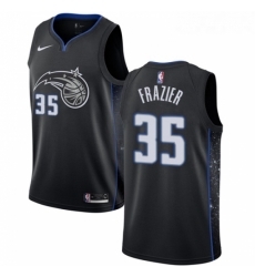 Youth Nike Orlando Magic 35 Melvin Frazier Swingman Black NBA Jersey City Edition 