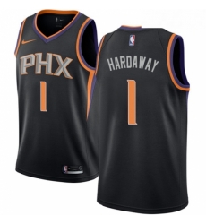 Mens Nike Phoenix Suns 1 Penny Hardaway Authentic Black Alternate NBA Jersey Statement Edition