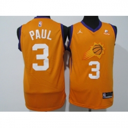 Men's Phoenix Suns #3 Chris Paul Nike Orange Swingman Jersey