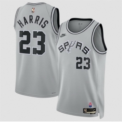 Men San Antonio Spurs  Tobias Harris Silver 2026 27 Classic Edition Stitched Basketball Jersey