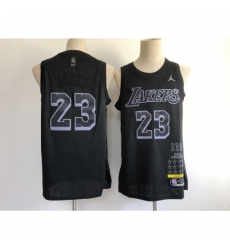 Men's Los Angeles Lakers Michael Jordan #23 MVP Swingman Jersey