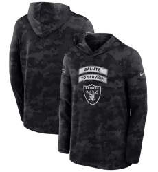 Men Las Vegas Raiders Black 2026 Salute to Service Sideline Lightweight Hoodie Dri FIT Long Sleeve Top Men Las Vegas Raiders Black 2026 Salute to Service Sideline Lightweight Hoodie Dri FIT Long Sleeve Top