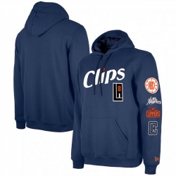 Men Los Angeles Clippers Navy 2023 24 City Edition Pullover Hoodie