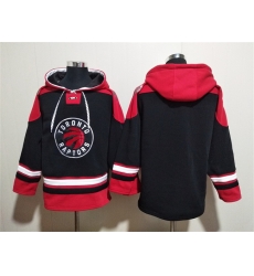 Men Toronto Raptors Blank Black Red Lace Up Pullover Hoodie Men Toronto Raptors Blank Black Red Lace Up Pullover Hoodie