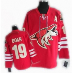 cheap Phoenix Coyotes jersey #19 DOAN jersey red