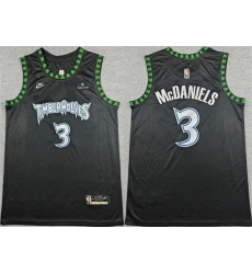 Men Minnesota Timberwolves 3 Jaden McDaniels Black 2025 26 Classic Edition Stitched jersey Men Minnesota Timberwolves 3 Jaden McDaniels Black 2025 26 Classic Edition Stitched jersey