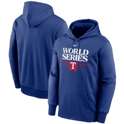 Men Texas Rangers 2023 World Series Collection Dugout Pullover Hoodie