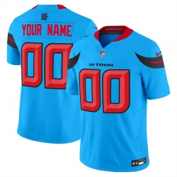 Houston Texans Blue 2024 Alternate F U S E Vapor Stitched Customized Jersey