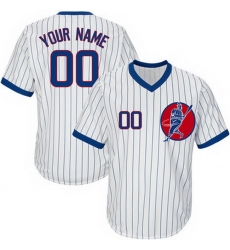 Men Women Youth Toddler All Size Chicago Cubs White Customized Throwback New Design Jersey