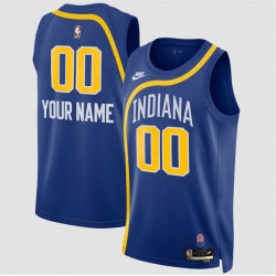 Men Indiana Pacers Active Player Custom Royal 2026 27 Classic Edition Stitched Basketball Jersey