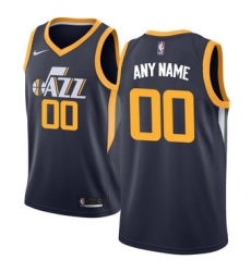 Men Women Youth Toddler Utah Jazz Nike Navy Swingman Custom Icon Edition Jersey