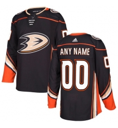 Men Women Youth Toddler Men Black Jersey - Customized Adidas Anaheim Ducks Home