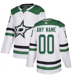 Men Women Youth Toddler White Jersey - Customized Adidas Dallas Stars Away