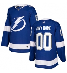 Men Women Youth Toddler Royal Blue Jersey - Customized Adidas Tampa Bay Lightning Home