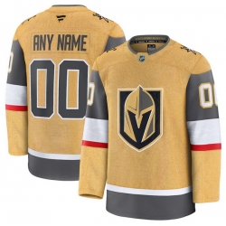 Men Women Youth Vegas Golden Knights Fanatics Home Premium Custom Jersey Gold