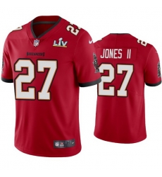 Men Ronald Jones Ii Buccaneers Red Super Bowl Lv Vapor Limited Jersey