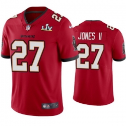 Men Ronald Jones Ii Buccaneers Red Super Bowl Lv Vapor Limited Jersey