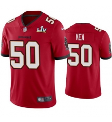 Men Vita Vea Buccaneers Red Super Bowl Lv Vapor Limited Jersey