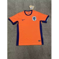 Nethland Orange Home 2024 Soccer Jersey