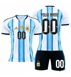 2026 FIFA World Cup Argentina Soccer Home Jersey Custom