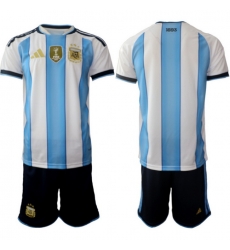 Argentina 2026 FIFA World Cup Soccer Jersey White BLANK Argentina 2026 FIFA World Cup Soccer Jersey White BLANK