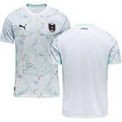 Youth 0 Austria Blank World Cup Away Replica Jersey  2