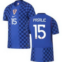 Youth 15 Croatia Mario Pasalic Away Replica World Cup   2