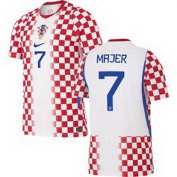 Youth 7 Croatia Lovro Majer Away Replica World Cup   1