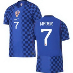 Youth 7 Croatia Lovro Majer Away Replica World Cup   2