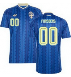 Youth 00 Sweden Custom World Cup Replica Jersey 2 Youth 00 Sweden Custom World Cup Replica Jersey 2