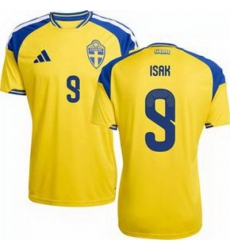 Youth 9 Sweden Alexander Isak World Cup Replica Jersey 1 Youth 9 Sweden Alexander Isak World Cup Replica Jersey 1