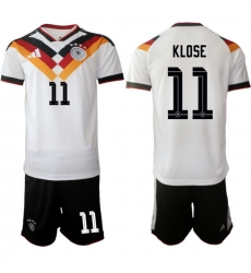 Germany 2026 FIFA World Cup Soccer Jersey White #11 KLOSE Germany 2026 FIFA World Cup Soccer Jersey White #11 KLOSE
