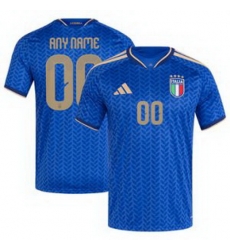 Men Italy National Team Custom Home Replica   1