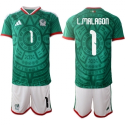 Mexicoa 2026 FIFA World Cup Soccer Jersey Green #1 L.MALAGON