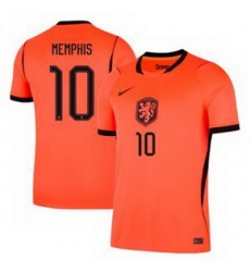 Men 10 Netherlands National Memphis Depay 2026 Away Stadium  1