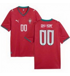 Men 00 Portugal Custom Home Replica Jersey   1