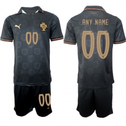 Portugal 2026 FIFA World Cup Soccer Jersey Black CUSTOM