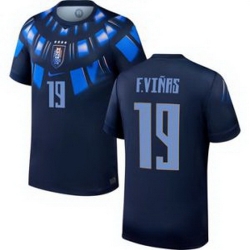 Men 19 Uruguay Federico Vinas Away Replica Jersey World   2