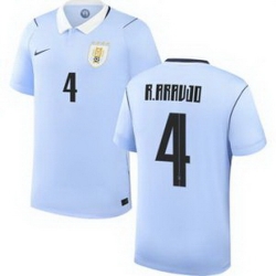 Men 4 Uruguay Ronald Araujo Away Replica Jersey World   1