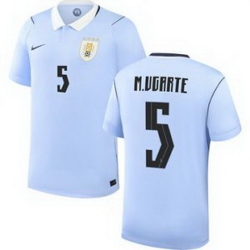 Men 5 Uruguay Manuel Ugarte Away Replica Jersey World   1