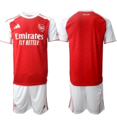 Men Arsenal 2026 Soccer Jerseys Red White BLANK Men Arsenal 2026 Soccer Jerseys Red White BLANK