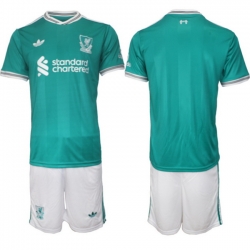 Men Liverpool 2026 Soccer Jerseys Teal BLANK