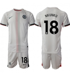 Men Chelsea 2026 Soccer Jerseys White #18 NKUNKU