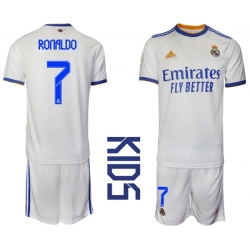 Kids Real Madrid Soccer Jerseys 050